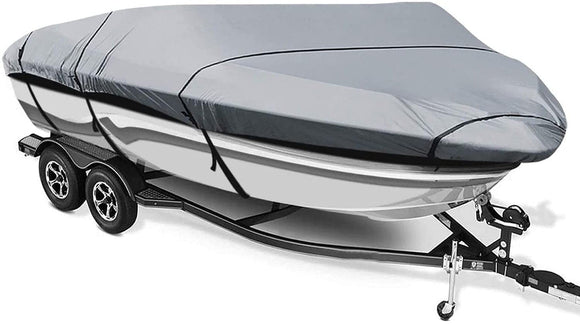 [17' - 19'] V Hull Runabout Boat Cover (Upto 96-In Beam Width)- FSM58614