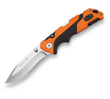 Buck Knives | 661 Small Folding Pursuit Knife | Heavy-Duty Polyester Sheath | Folding Knife | Hunting, Camping and Outdoors | Made In USA | Lifetime Warranty | Heat Treated | Orange/Black Pro Color| 0661ORS-B