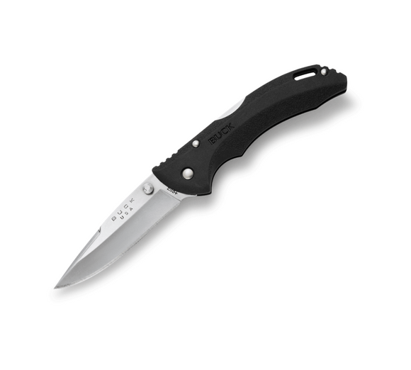 Buck Knives | 285 Bantam® BLW Knife | Stainless Steel Pocket Knife | Folding Knife | Hunting, Camping and Outdoors | Lifetime Warranty | Heat Treated | Black Color |  BK0285BKS