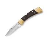 Buck Knives | 112 Ranger Knife | Black genuine leather sheath | Folding Pocket Knife | Hunting, Camping and Outdoors | Made In USA | Lifetime Warranty | Heat Treated | 0112BRS-B