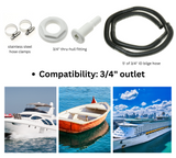 Bilge Pump Plumbing Kit [3/4"] - FSM57304
