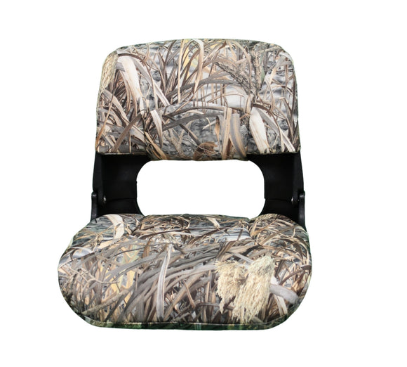Molded Boat Seat WITH Padded Cushions (Marsh Camo)- FSM54992-106360-