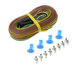 25' 4-Way Trailer Wiring Harness WITH Frame Clips- FSM59372