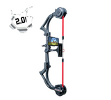 AccuBow 2.0 Carbon Fiber Original Archery Strength and Exercise Training System (App enabled)- AB-2.0-CF-C