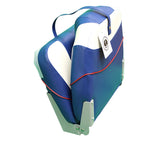 Premium Folding Boat Seat (Blue/White)- FSM54996