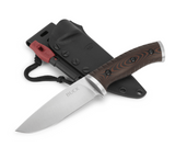 Buck Knives | 863 Selkirk Knife | Multifunctional Survival Knife | Hunting, Camping and Outdoors | Lifetime Warranty | Heat Treated | Black Micarta | 0863BRS-B