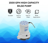 1500 GPH High Capacity Bilge Pump- FSM57430
