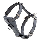 Kurgo Enhanced Strength Tru-Fit-Smart Harness (incl. Seat Belt Tether) charcoal size: Medium- POG30-17578