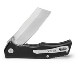 Buck Knives | 252 Trunk Knife | Stainless Steel Pocket Knife | Folding Knife | Hunting, Camping and Outdoors | Lifetime Warranty | Heat Treated | Black Color | BK0252BKS