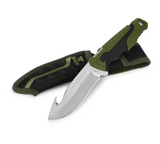 Buck Knives | 657 Large Pursuit Guthook Knife | Hunting, Camping and Outdoors | Heavy-Duty Polyester Sheath | Lifetime Warranty | Heat Treated | 0657GRG-B