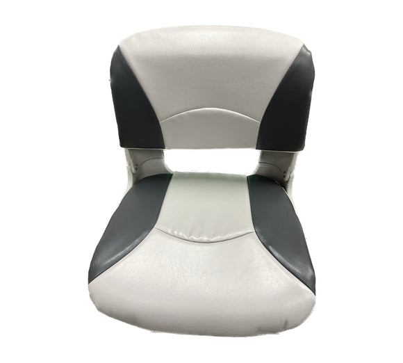 Fold Down Boat Seat WITH Cushions (Gray/Charcoal)- FSM54991