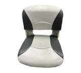 Fold Down Boat Seat WITH Cushions (Gray/Charcoal)- FSM54991
