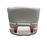 Fold Down Molded Seat WITH Cushions (Red/Gray)- FSM54990