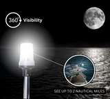 11″ Fold-Down Stern Light (360°)- FSM51264