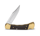 110 Folding Hunter™ Knife (Finger grooved) | Hunting, Camping and Outdoors | Lifetime Warranty | Heat Treated | BK0110BRSFG