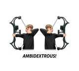 Youth Archery Training System (Dual Resistance Dials,Ambidextrous design) - AB-NANO-01-C
