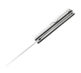 Buck Knives | 256 Decatur Knife | Stainless Steel Pocket Clip | Folding Knife | Hunting, Camping and Outdoors | Lifetime Warranty | Heat Treated | Black G10 | 0256BKS-B