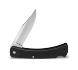 Buck Knives | 110 Folding Hunter LT Knife | Heavy-duty polyester sheath | Folding Knife | Hunting, Camping and Outdoors | Made In USA | Lifetime Warranty | Heat Treated | Black Color | 0110BKSLT-B