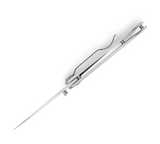 Buck Knives | 327 Nobleman Knife | Stainless Steel Pocket Clip | Folding Knife | Hunting, Camping and Outdoors | Lifetime Warranty | Heat Treated | Brushed Steel | 0327SSS-B