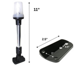 11″ Fold-Down Stern Light (360°)- FSM51264