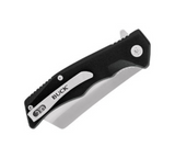 Buck Knives | 252 Trunk Knife | Stainless Steel Pocket Knife | Folding Knife | Hunting, Camping and Outdoors | Lifetime Warranty | Heat Treated | Black Color | BK0252BKS