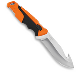 657 Large Pursuit Guthook Knife | Hunting, Camping and Outdoors | Heavy-Duty Polyester Sheath | Lifetime Warranty | Heat Treated | BK0657ORG