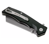 Buck Knives | 252 Trunk Knife | Stainless Steel Pocket Knife | Folding Knife | Hunting, Camping and Outdoors | Lifetime Warranty | Heat Treated | Black Color | BK0252BKS