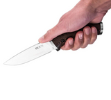 Buck Knives | 863 Selkirk Knife | Multifunctional Survival Knife | Hunting, Camping and Outdoors | Lifetime Warranty | Heat Treated | Black Micarta | 0863BRS-B