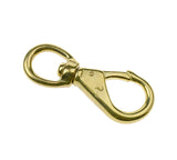 Solid Brass Eye Swivel Snap- FSM54340