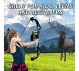 Youth Archery Training System (Dual Resistance Dials,Ambidextrous design) - AB-NANO-01-C