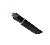 119 Special Knife | Fixed Blade Knives | Black genuine leather sheath | Hunting, Camping and Outdoors | Made In USA | Lifetime Warranty | Heat Treated | O.D. Green Micarta Pro | 0119GRS1-B