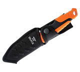 657 Large Pursuit Guthook Knife | Hunting, Camping and Outdoors | Heavy-Duty Polyester Sheath | Lifetime Warranty | Heat Treated | BK0657ORG