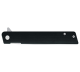 Buck Knives | 256 Decatur Knife | Stainless Steel Pocket Clip | Folding Knife | Hunting, Camping and Outdoors | Lifetime Warranty | Heat Treated | Black G10 | 0256BKS-B