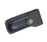 Buck Knives | 112 Ranger Knife | Black genuine leather sheath | Folding Pocket Knife | Hunting, Camping and Outdoors | Made In USA | Lifetime Warranty | Heat Treated | 0112BRS-B