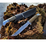 Buck Knives | 102 Buck Woodsman® Knife | Hunting, Camping and Outdoors | S35VN Steel Clip Blade | Made In USA | Lifetime Warranty | BK0102GRS1