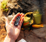 Buck Knives | 417 Budgie Knife | Stainless Steel Pocket Clip | Folding Knife | Hunting, Camping and Outdoors | Made In USA | Lifetime Warranty | Heat Treated | Black Color | 0417BKS-B