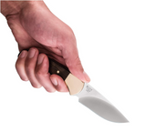 113 Ranger Skinner Knife | Hunting, Camping and Outdoors | Genuine Leather Sheath | Made In USA | Lifetime Warranty | Heat Treated | 0113BRS-B