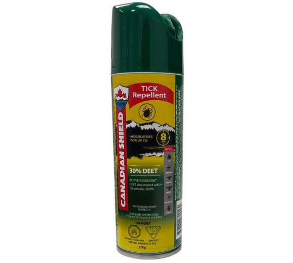 Canadian Shield Tick Repellent Aerosol 30% DEET [170G]