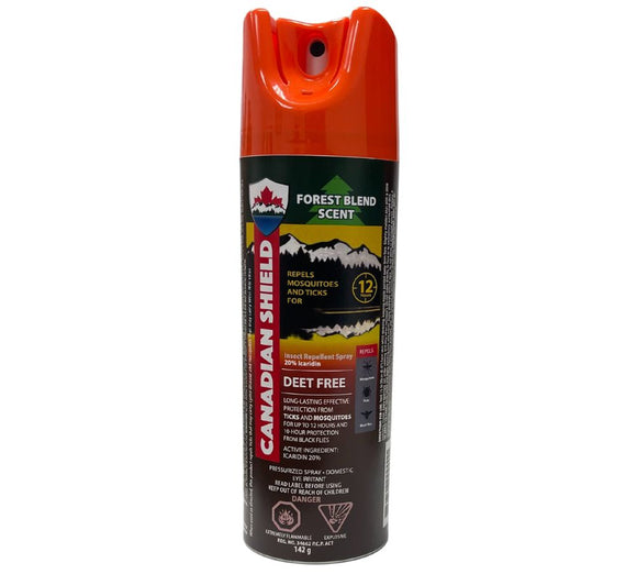 Canadian Shield Forest Blend Aerosol Repellent 20% Icaridin and Cedar Oil | [142G]