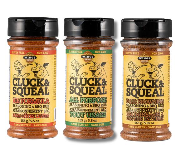 Cluck & Squeal - Pro Pack (AP, RIB, BOLD) - CAS-PP