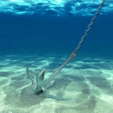 9Lb Galvanized Folding Grappling Anchor- FSM50310