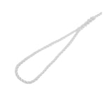 15' Tri-Strand Nylon Twisted Dock Line WITH Eye Splice (White) [3/8"]- FSM52809