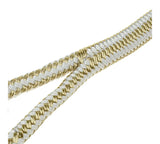 15' Double Braid Nylon Dock Line WITH Eye Splice (Gold) [3/8"]- FSM52854