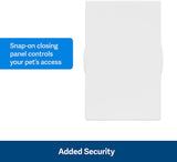 PetSafe Plastic Pet Door with Soft Tinted Flap, White, Medium - PPA00-10959 4