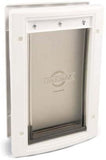 7-5/8" x 11-1/8" Small White Plastic Pet Door Size: X-large - PPA00-10961
