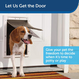 PetSafe Extreme Weather Door, White, Large - PPA00-10986