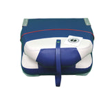 Premium Folding Boat Seat (Blue/White)- FSM54996