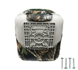 Molded Boat Seat WITH Padded Cushions (Mossy Oak Camo) - FSM54992-1061666-MC