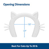 PetSafe® Cat Corridor™ Interior Pet Door: Customizable Access Solution for Cats - PPA00-17303
