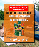 Canadian Shield Mosquito & Insect Repellent | For Hunting, Fishing, Camping, Family Fun, and More | 8 Hour of Protection | 30% Deet | (230G) AEROSOL - CSA02
